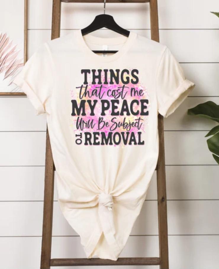 Things that cost me